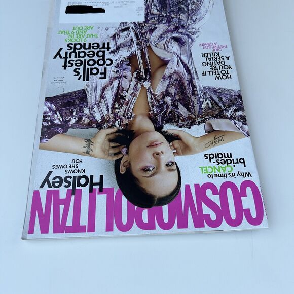 COSMOPOLITAN MAGAZINE OCTOBER 2019- HALSEY KNOWS SHE OWES YOU - Picture 3 of 6